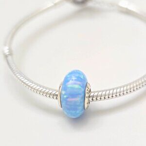 Pandora Opalescent Ocean Blue Charm
